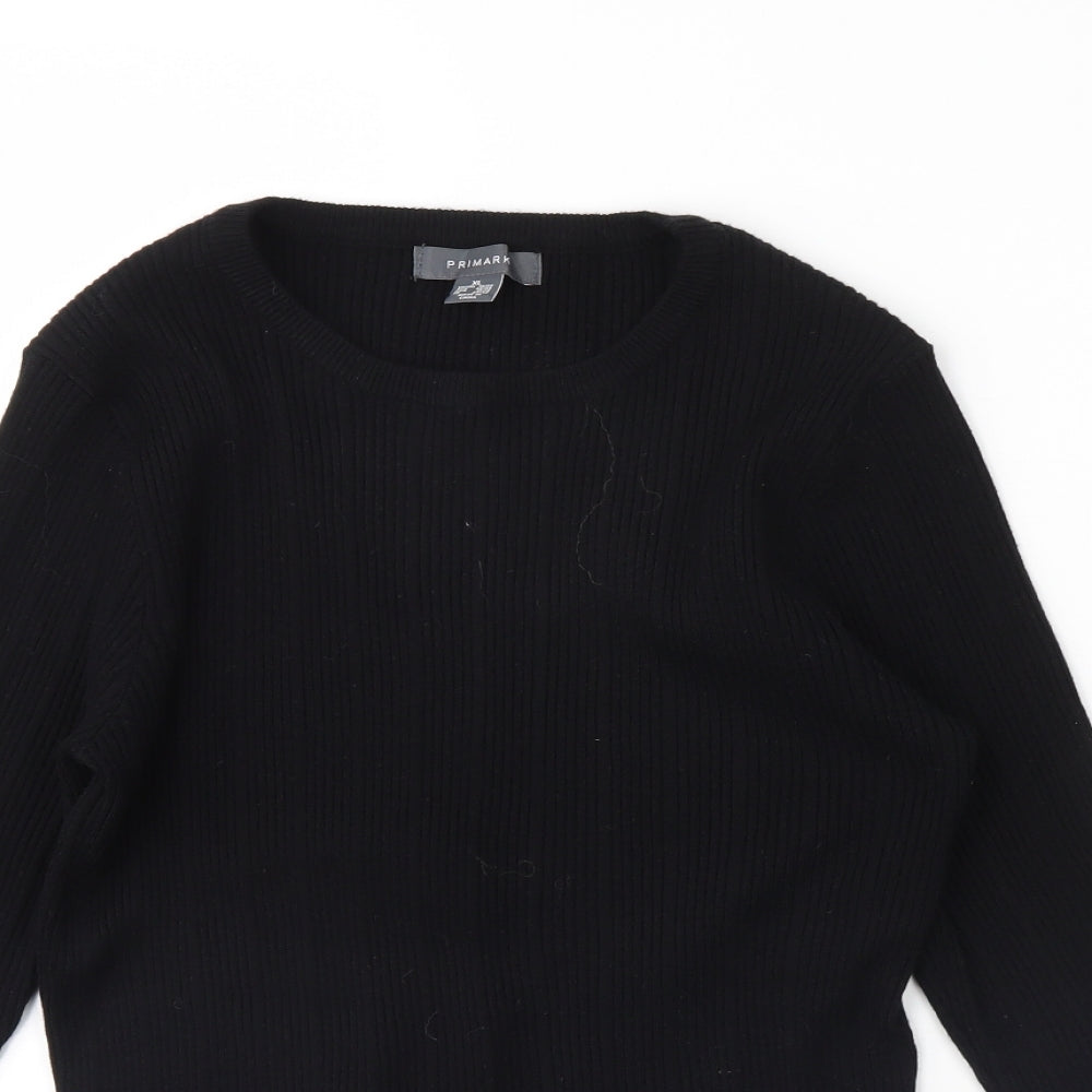 Primark Womens Black   Pullover Jumper Size XL