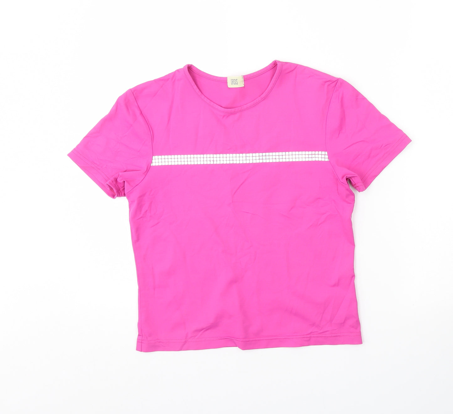Oasis Womens Pink   Basic T-Shirt Size 12
