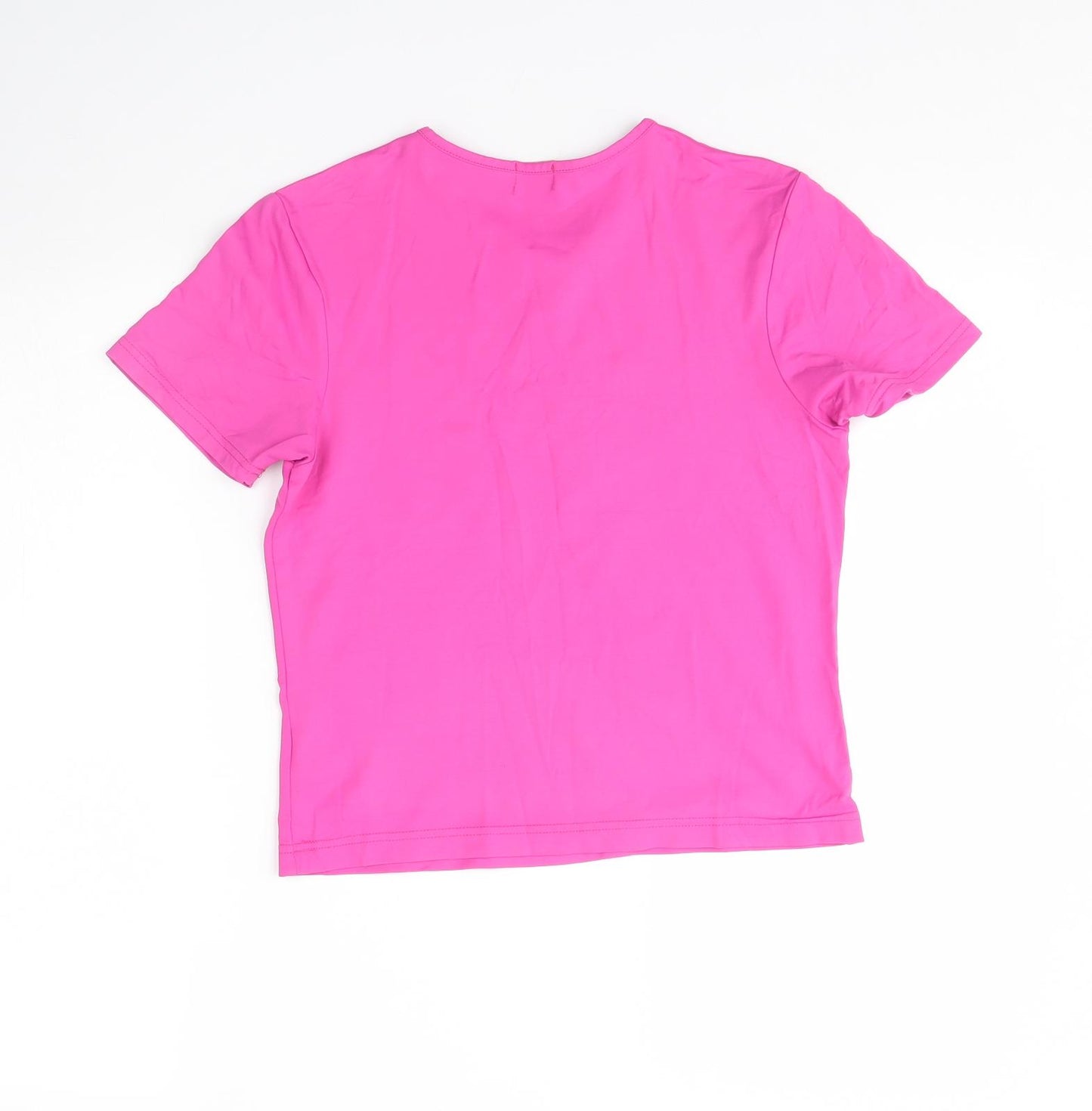 Oasis Womens Pink   Basic T-Shirt Size 12