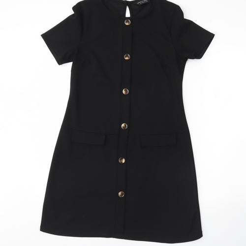 Dorothy Perkins Womens Black   Shift  Size 10