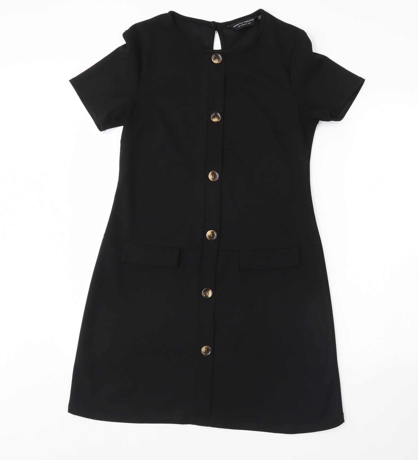 Dorothy Perkins Womens Black   Shift  Size 10