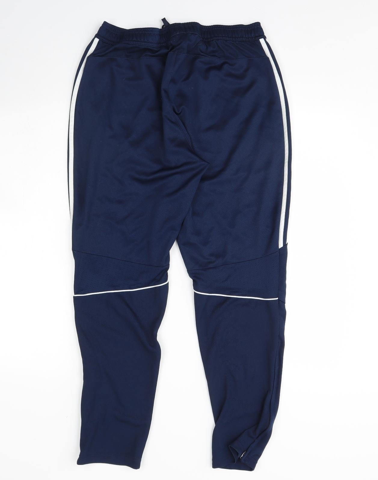 Adidas  Mens Blue   Sweatpants Trousers Size L L30 in