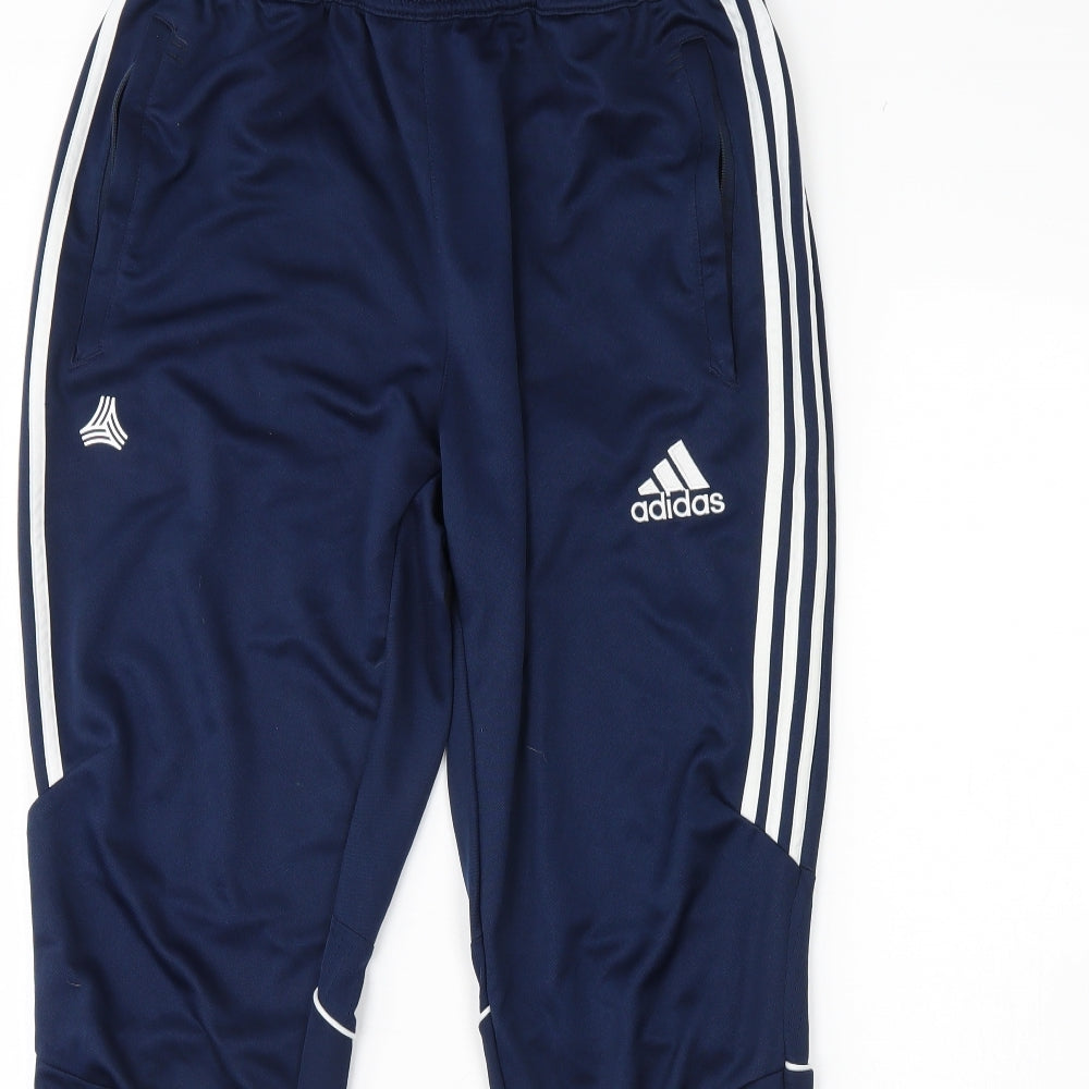 Adidas  Mens Blue   Sweatpants Trousers Size L L30 in