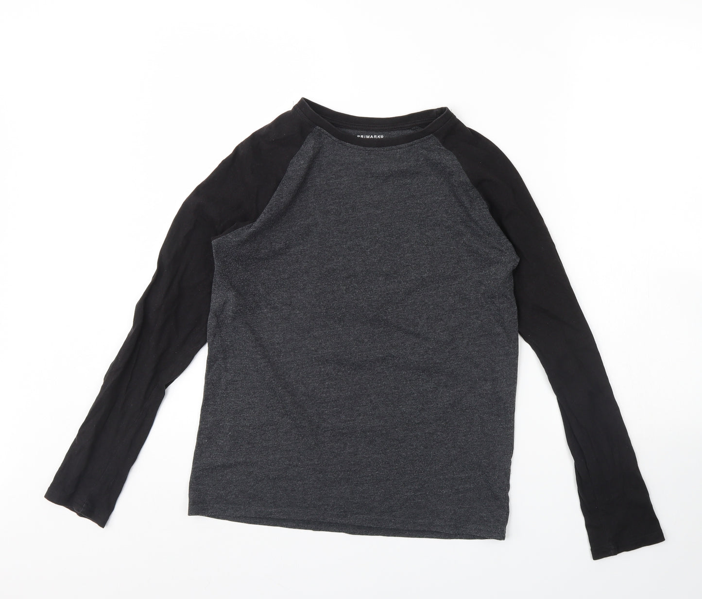 Primark Boys Grey   Basic T-Shirt Size 12 Years