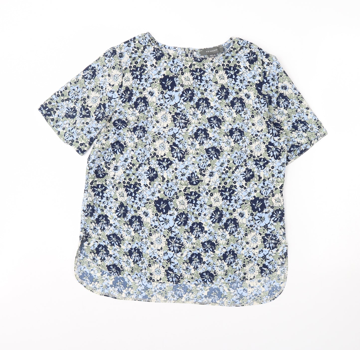 Primark Womens Multicoloured Floral  Basic Blouse Size 10