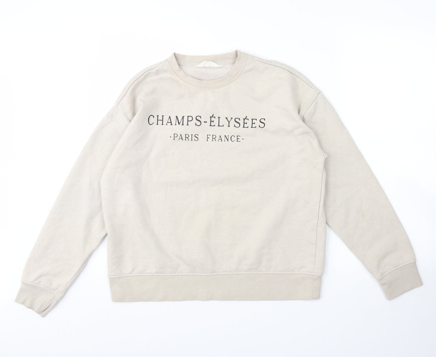 Primark Womens Beige   Pullover Jumper Size 10  - Paris France
