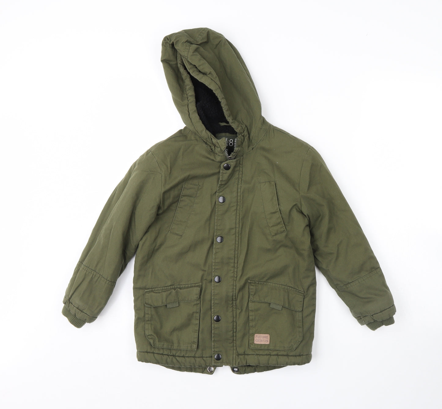 Woolworths Boys Green   Rain Coat Coat Size 8 Years