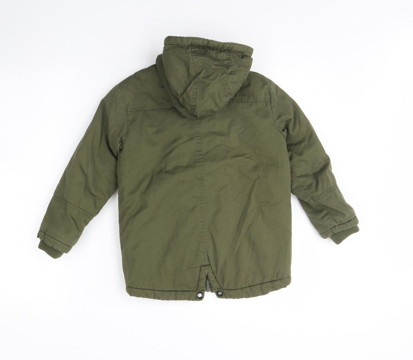Woolworths Boys Green   Rain Coat Coat Size 8 Years
