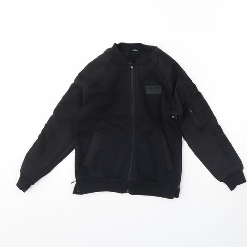 George Boys Black   Jacket  Size 7 Years
