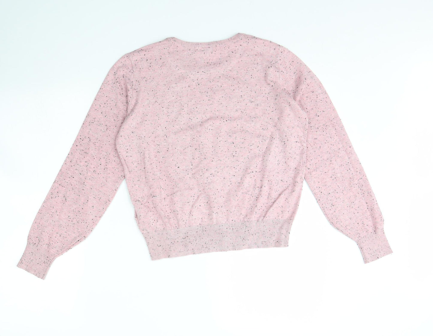 H&M Womens Pink   Pullover Jumper Size S