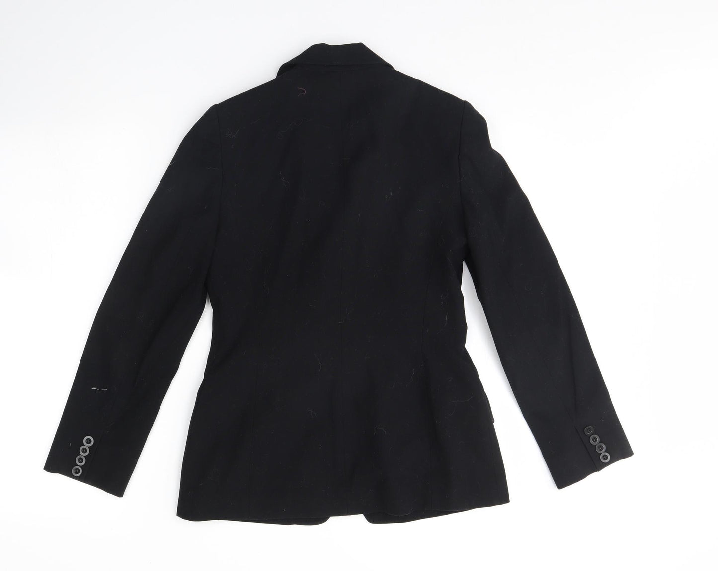 Spirit Womens Black   Jacket Blazer Size 8  - Shoulder Pads