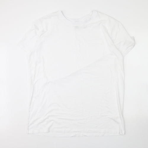 Primark Mens White    T-Shirt Size XL