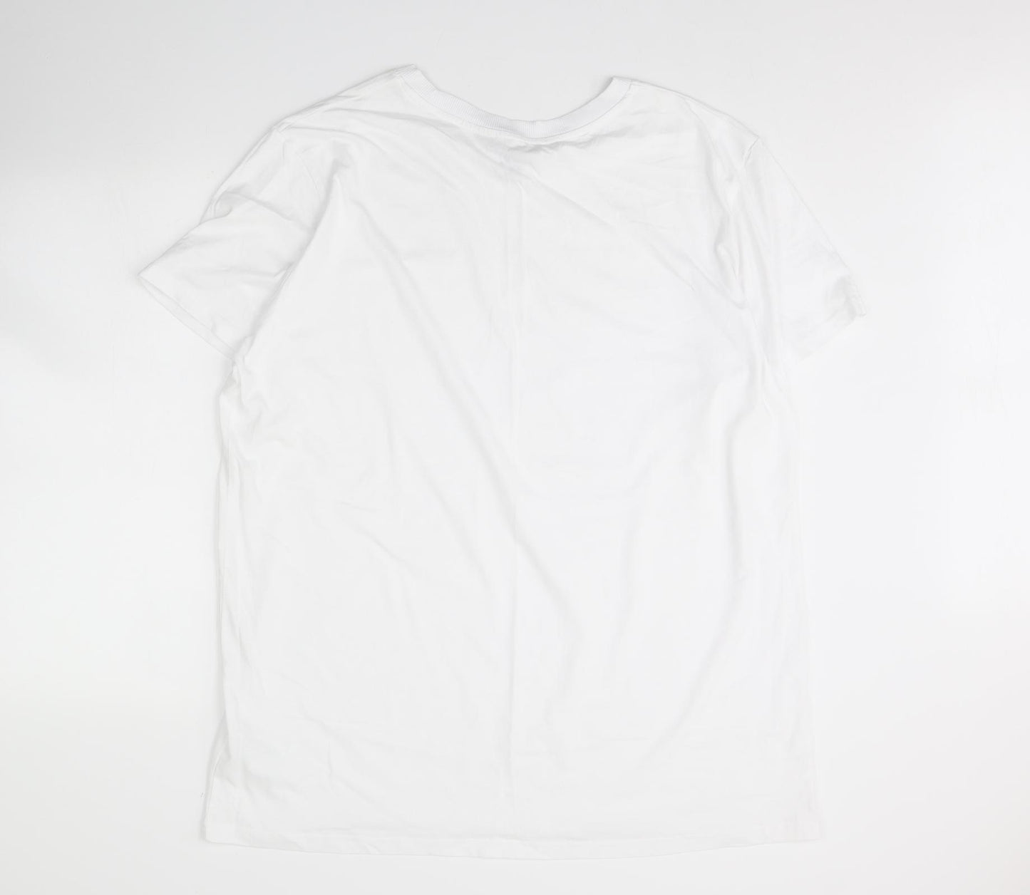 Primark Mens White    T-Shirt Size XL