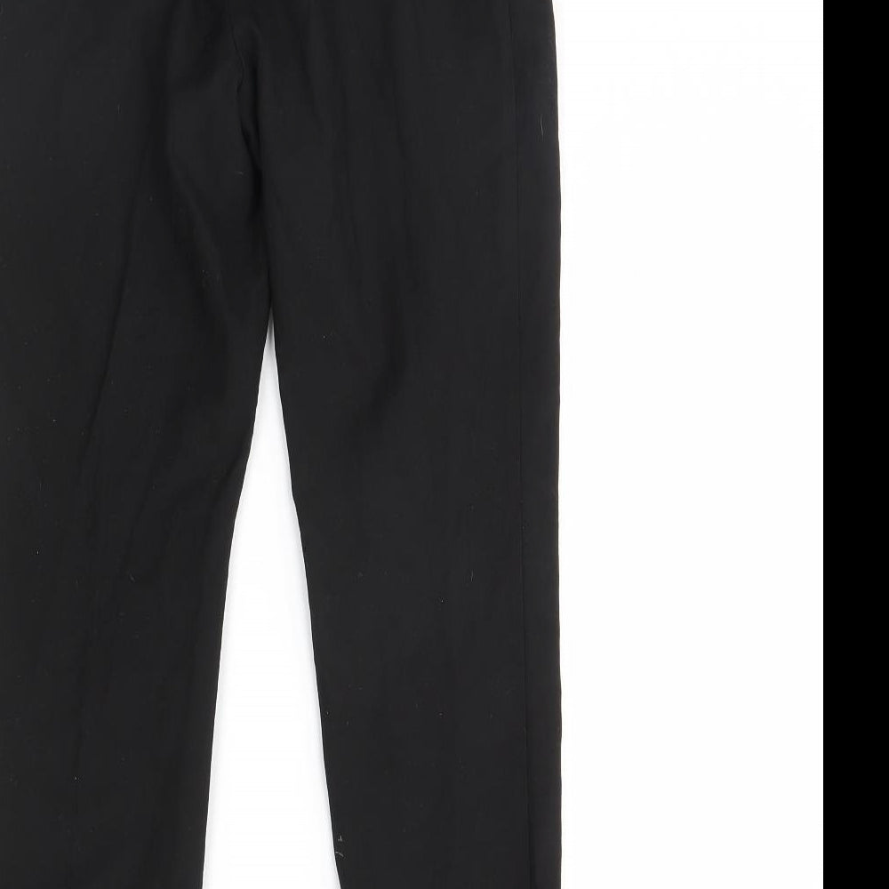 M&S Boys Black   Dress Pants Trousers Size 12 Years