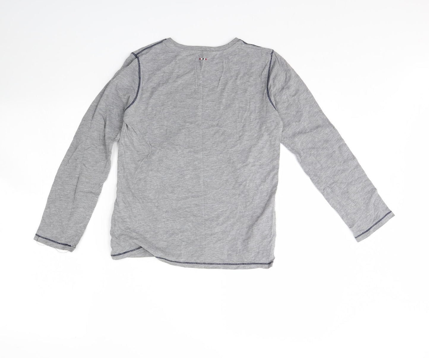 Napapojri Boys Grey   Basic T-Shirt Size 12 Years