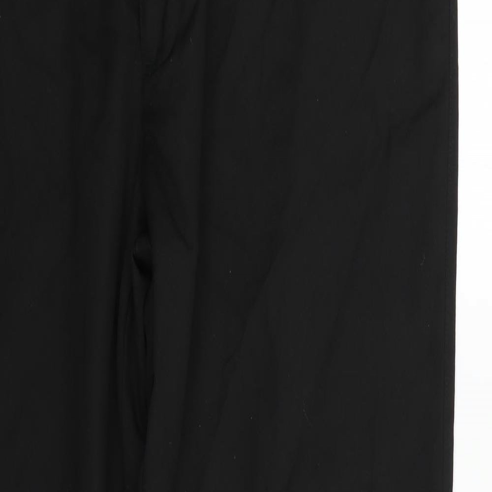 George Mens Black   Trousers  Size 42 L32 in