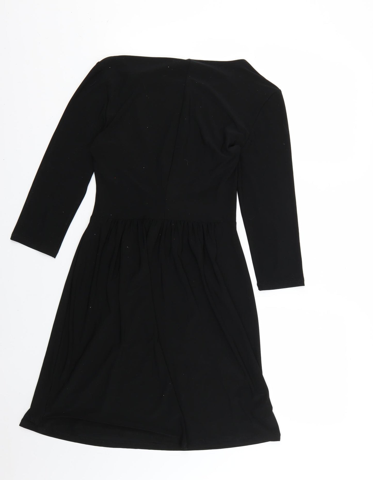 NEXT Womens Black   Wrap Dress  Size 12