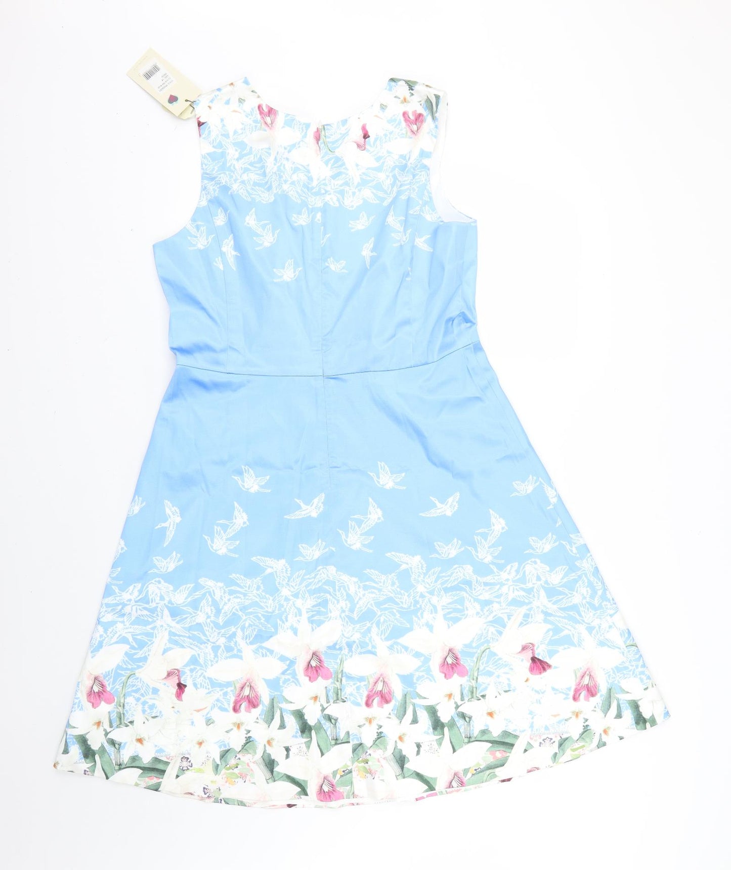 Yumi Womens Multicoloured Floral  Ball Gown  Size 14