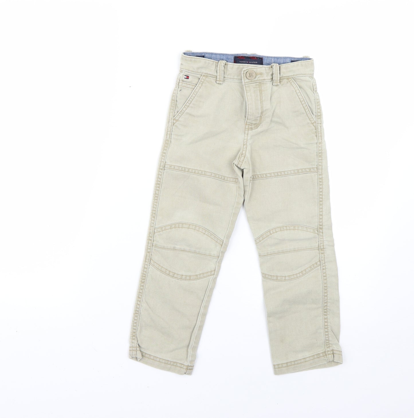 Tommy Hilfiger Boys Beige   Skinny Jeans Size 4 Years