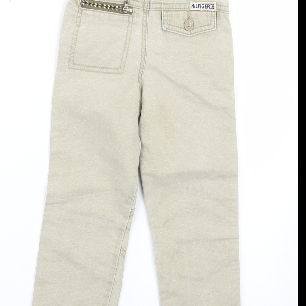 Tommy Hilfiger Boys Beige   Skinny Jeans Size 4 Years