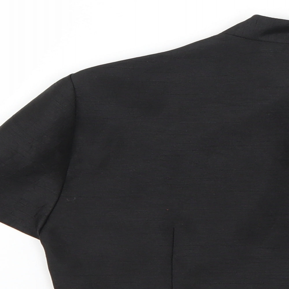 s l fashions Womens Black   Jacket Coat Size 10