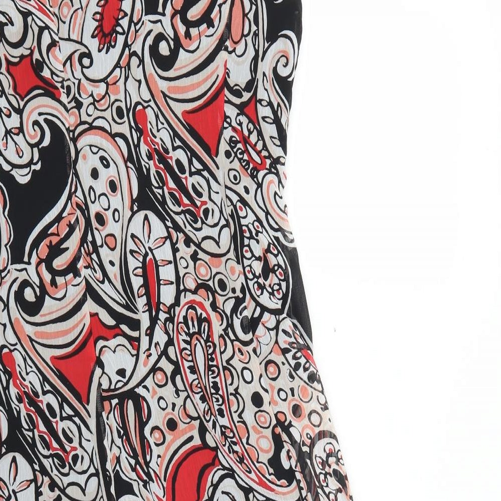 Gerry Weber Womens Multicoloured Geometric  Fit & Flare  Size 10