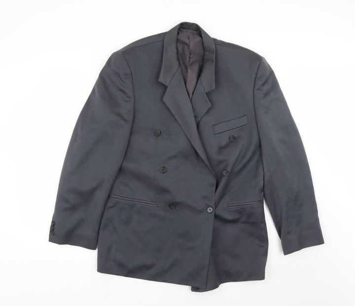 wilson Mens Grey Jacket Suit Jacket Size 38