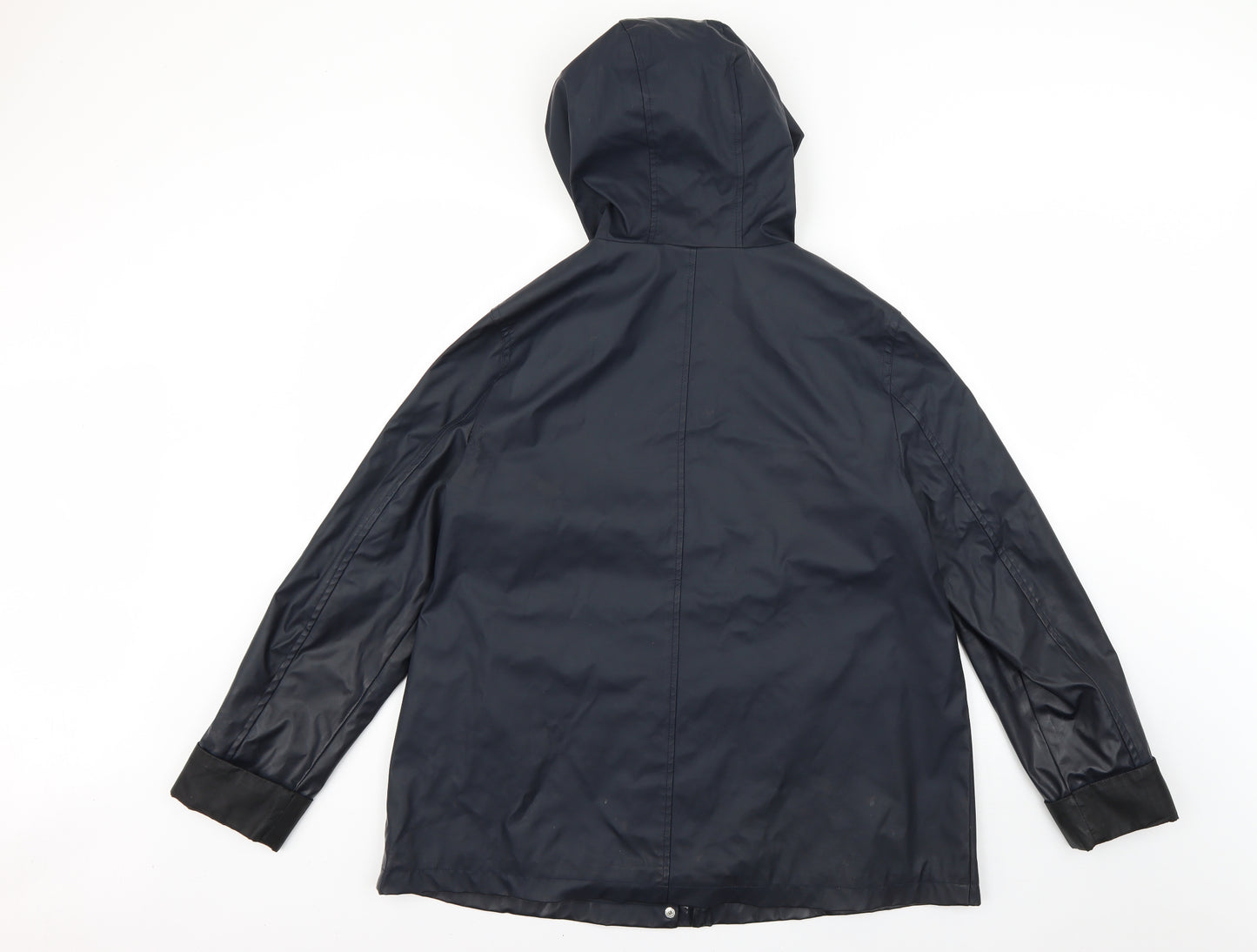 New Look Womens Blue   Rain Coat Coat Size 16