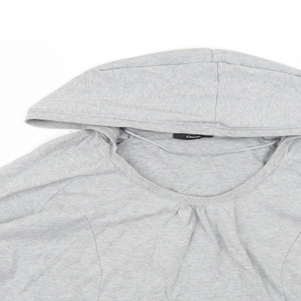 George Womens Grey   Pullover Hoodie Size 20