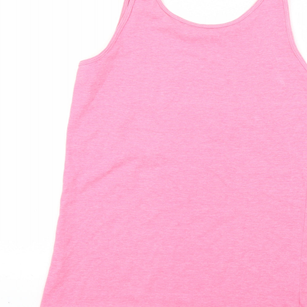 Primark Girls Pink   Basic T-Shirt Size 12-13 Years