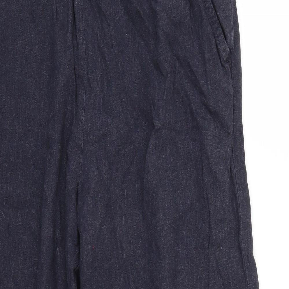 Very Womens Blue   Trousers  Size 14 L24 in