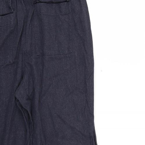 Very Womens Blue   Trousers  Size 14 L24 in