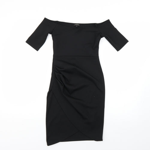 River Island Womens Black   Bodycon  Size 6