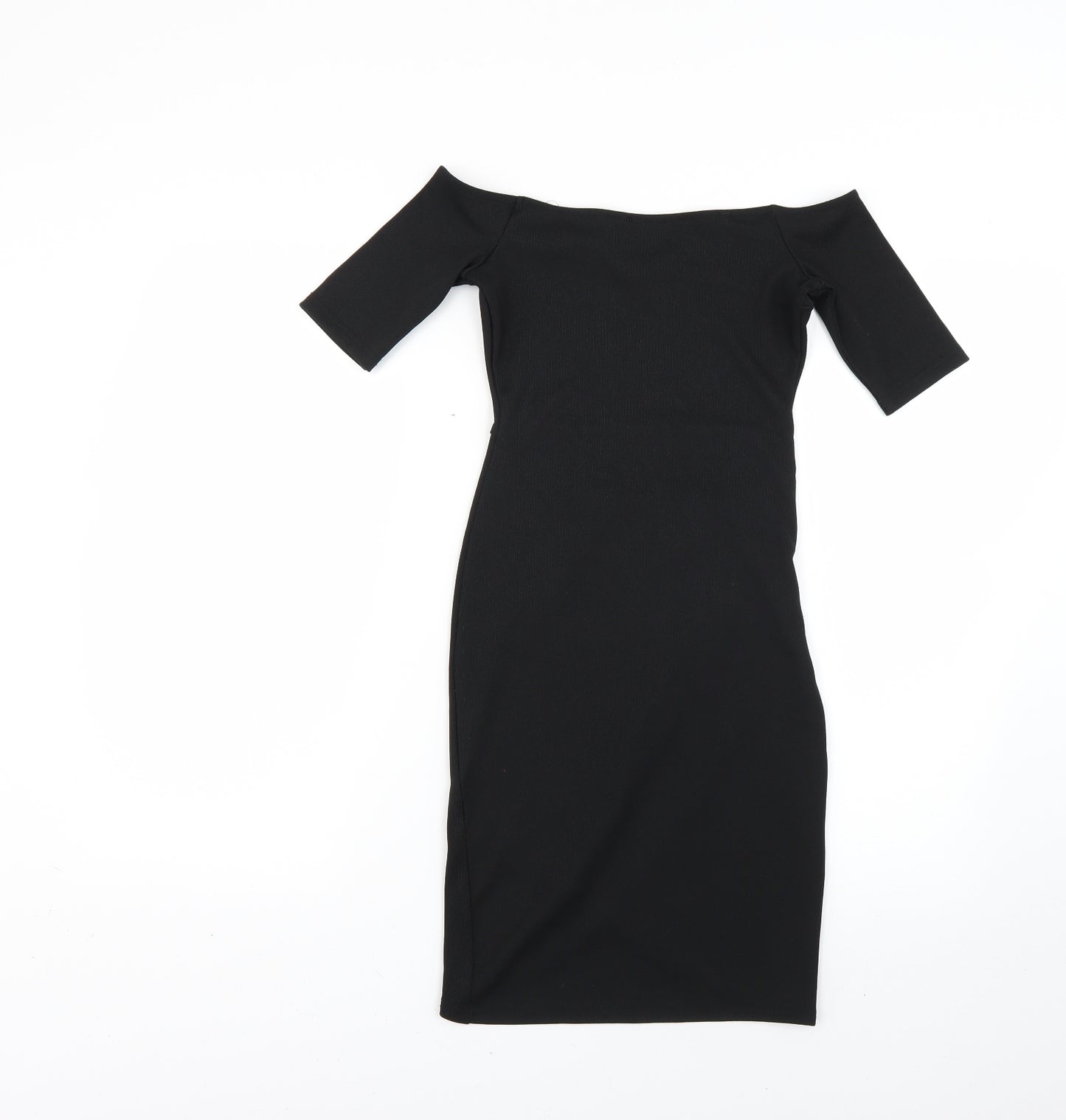 River Island Womens Black   Bodycon  Size 6