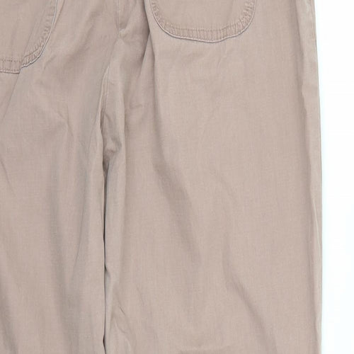 Marks and Spencer Womens Brown   Trousers  Size 14 L27 in