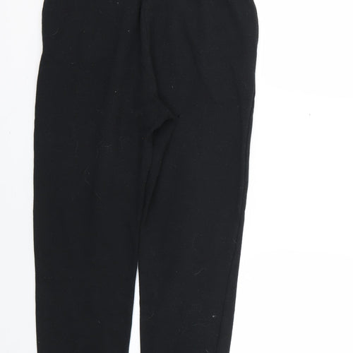 F&F Boys Black   Jogger Trousers Size 13-14 Years