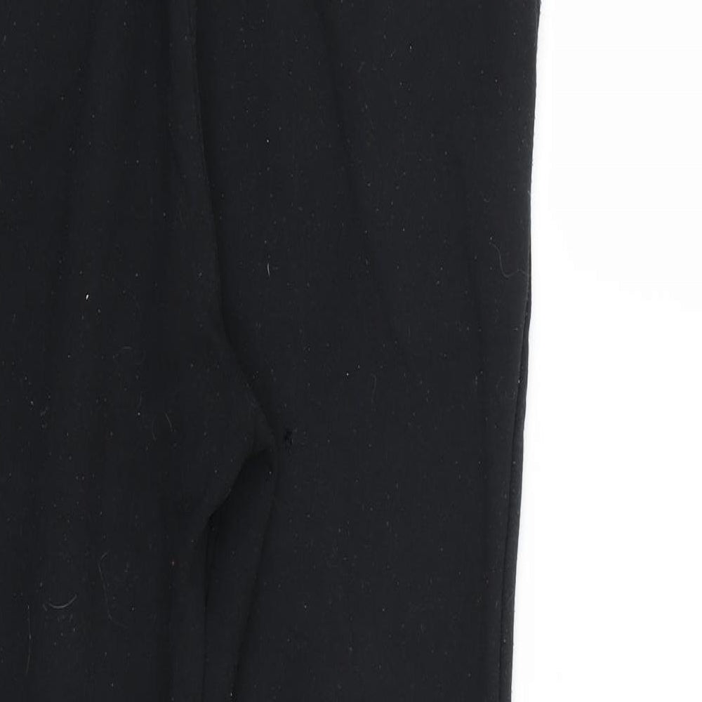 F&F Boys Black   Jogger Trousers Size 13-14 Years