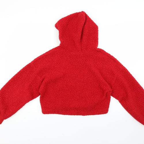 Preworn Womens Red   Pullover Hoodie Size L