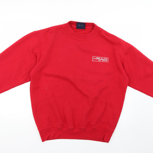 Uneek Womens Red   Pullover Jumper Size M