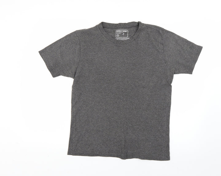 UrbanSpirit Womens Grey   Basic T-Shirt Size L