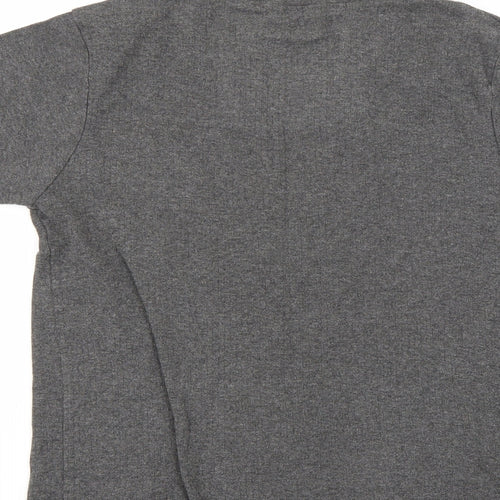 UrbanSpirit Womens Grey   Basic T-Shirt Size L
