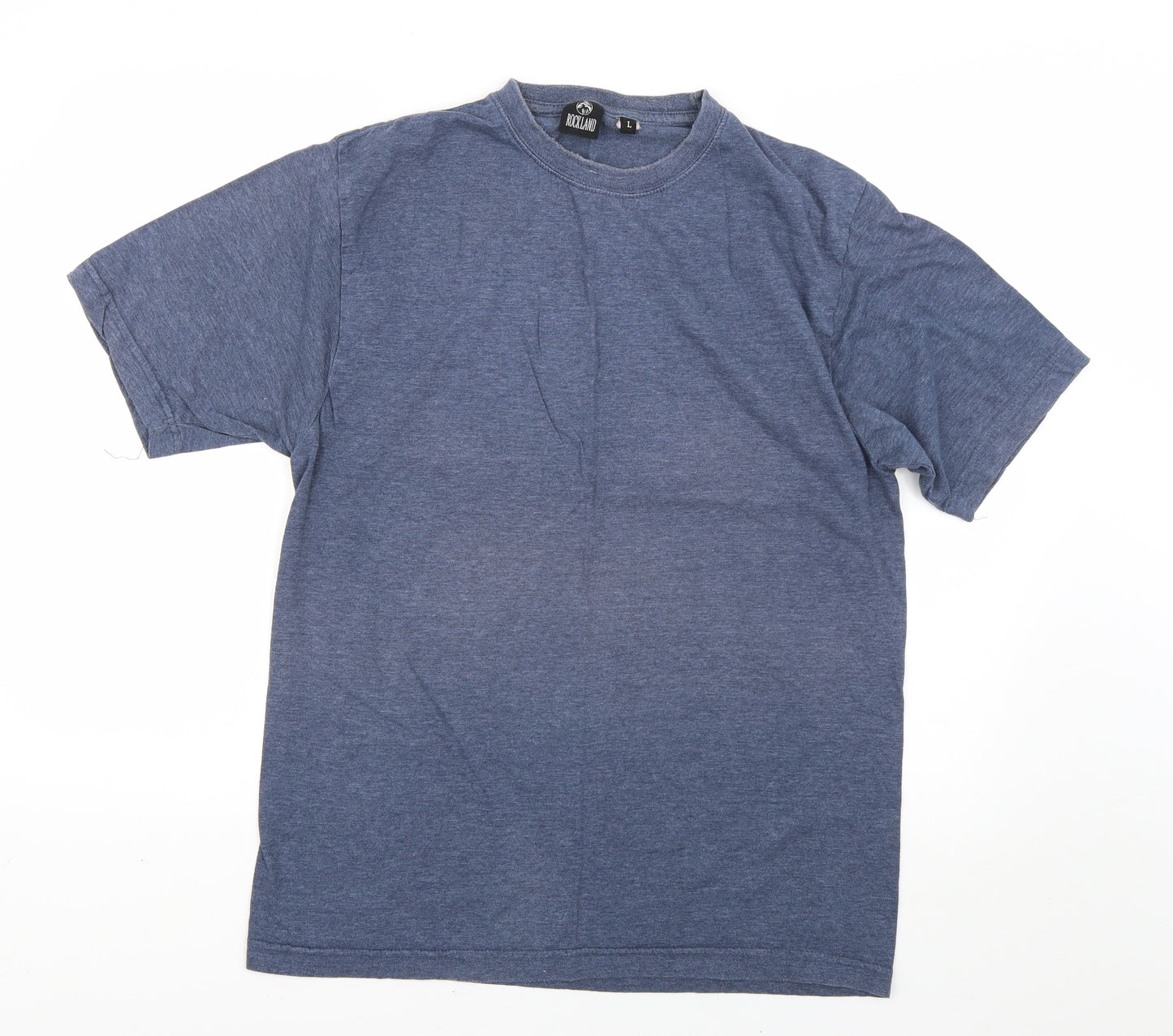 Rockland Mens Blue    T-Shirt Size L