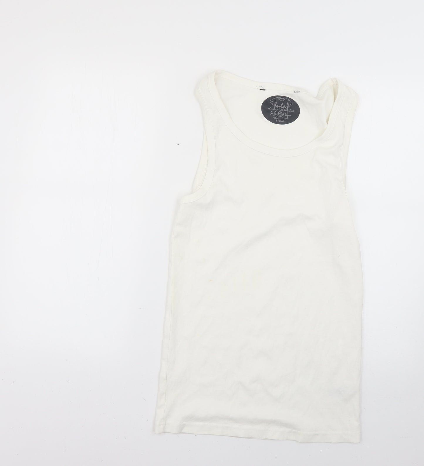 Preworn Womens White   Basic T-Shirt Size M