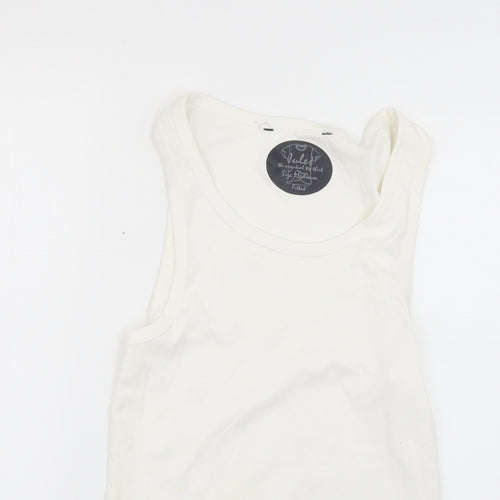 Preworn Womens White   Basic T-Shirt Size M