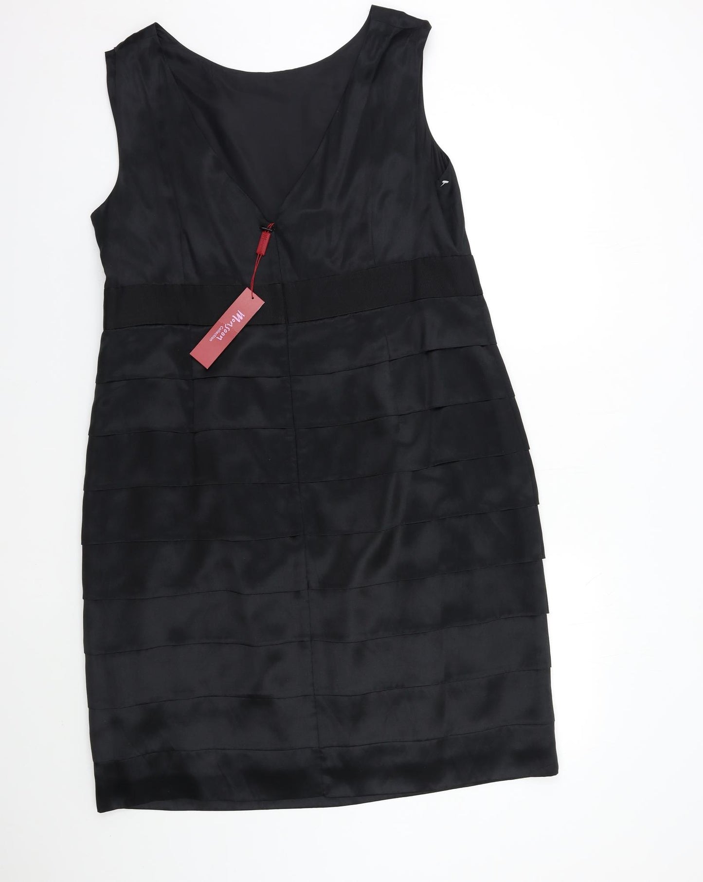 Monsoon Womens Black  Satin A-Line  Size 20
