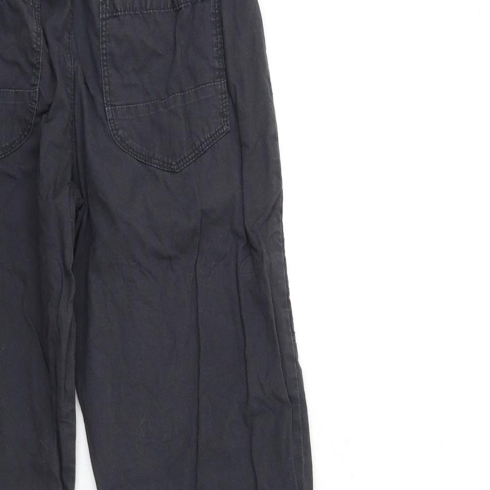 George Boys Black   Cargo Trousers Size 13 Years