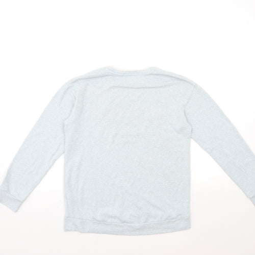 George Girls Blue  Knit Pullover Jumper Size 13 Years