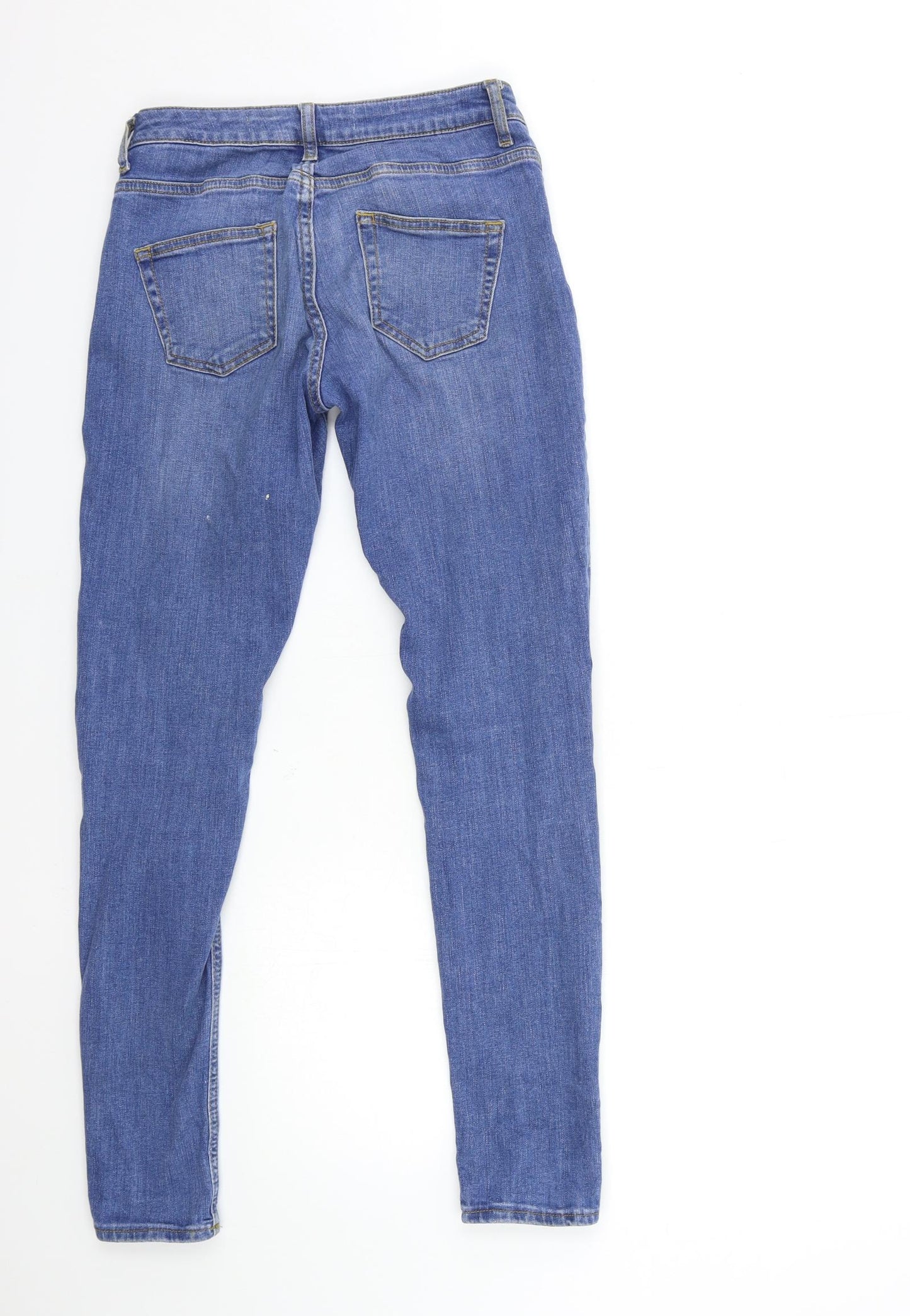 Denim & Co. Womens Blue  Denim Skinny Jeans Size 6 L28 in