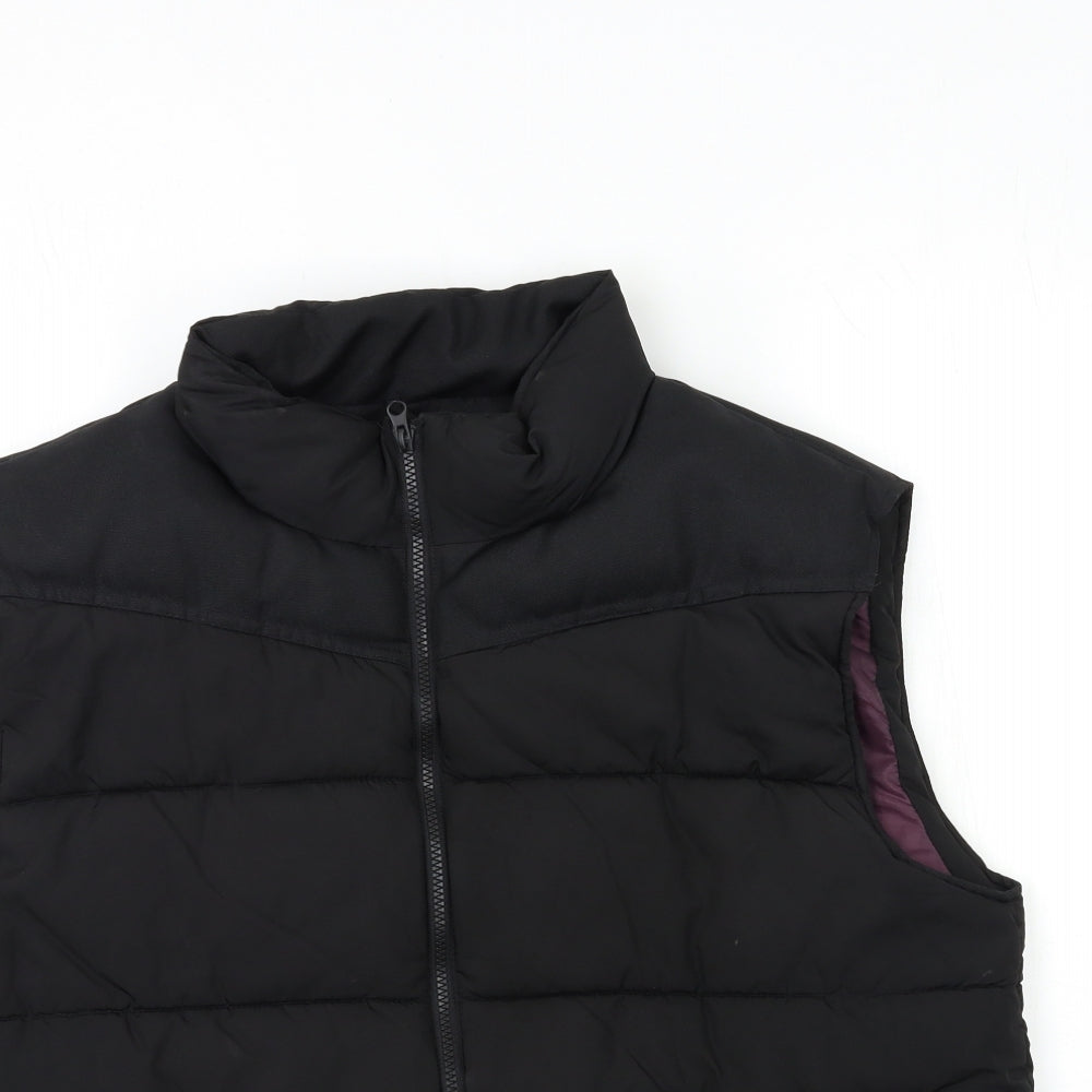 George Mens Black   Gilet Jacket Size XL
