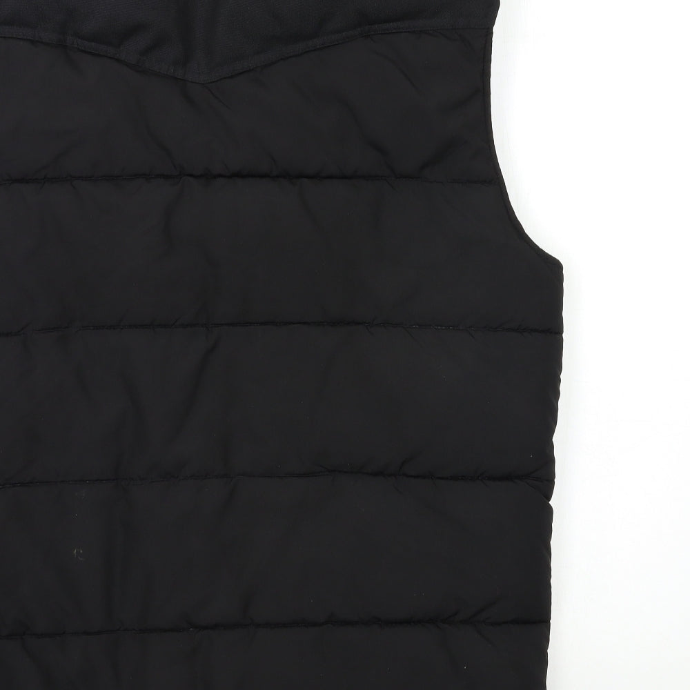 George Mens Black   Gilet Jacket Size XL